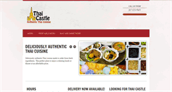 Desktop Screenshot of carmelthaicastle.com